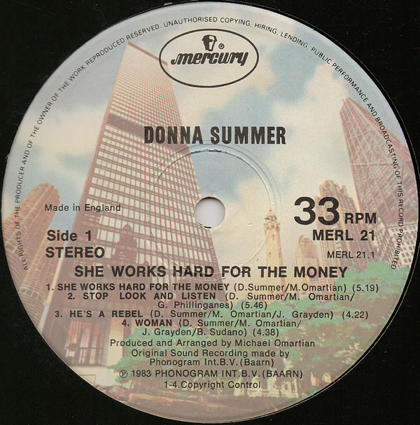 She Works Hard For The Money