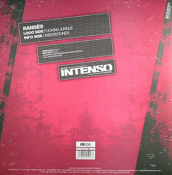 Ransës - Fucking Jungle | Intenso Recordings (IR006) - 2