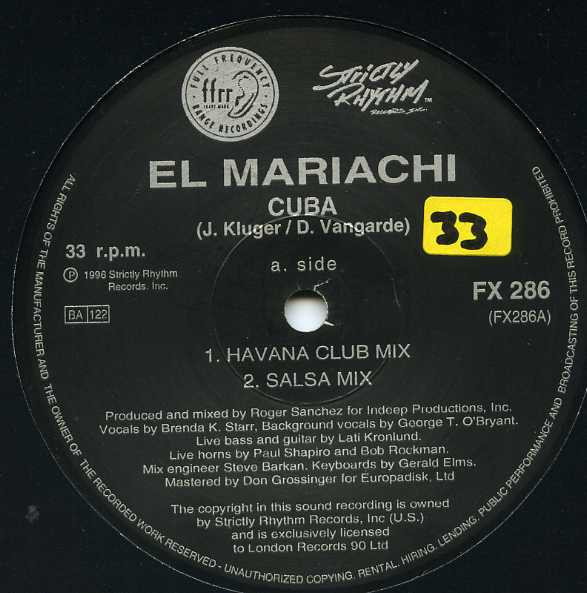 El Mariachi - Cuba | FFRR (FX 286) - 3 El Mariachi - Cuba | FFRR (FX 286) - 3