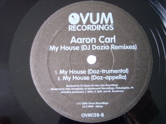 Aaron-Carl - My House (DJ Dozia Remixes) | Ovum Recordings (OVM128) - 2