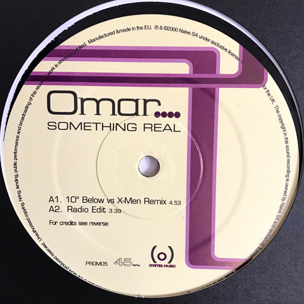 Omar - Something Real | Oyster Music (Oyst 2) - 2 Omar - Something Real | Oyster Music (Oyst 2) - 2
