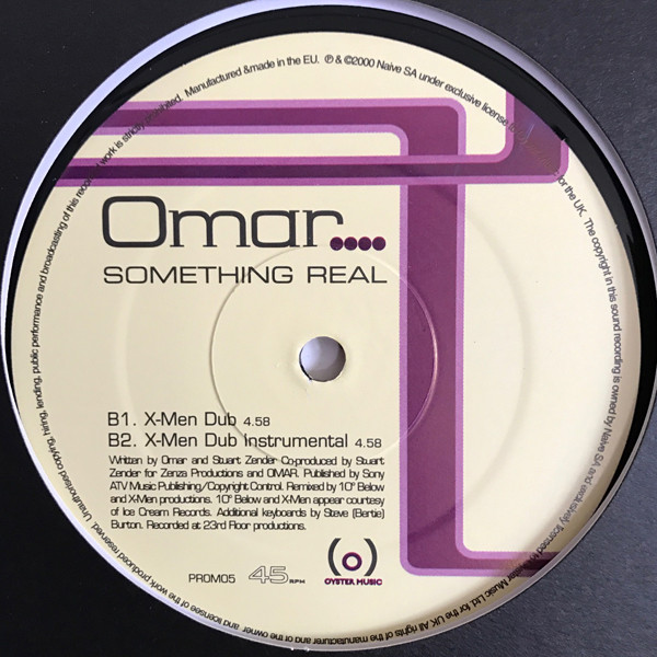 Omar - Something Real | Oyster Music (Oyst 2) - 3 Omar - Something Real | Oyster Music (Oyst 2) - 3