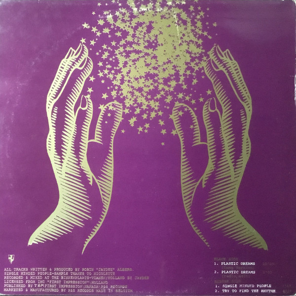 Jaydee - Plastic Dreams | R & S Records (RS 92027) - 2 Jaydee - Plastic Dreams | R & S Records (RS 92027) - 2