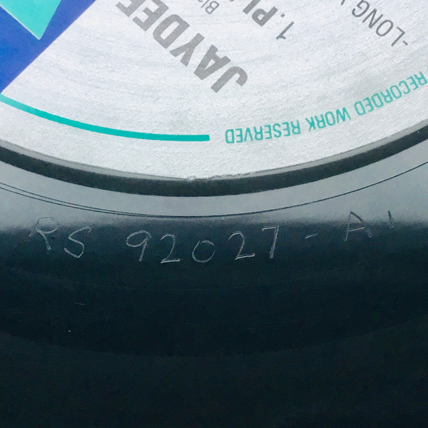 Jaydee - Plastic Dreams | R & S Records (RS 92027) - 7 Jaydee - Plastic Dreams | R & S Records (RS 92027) - 7