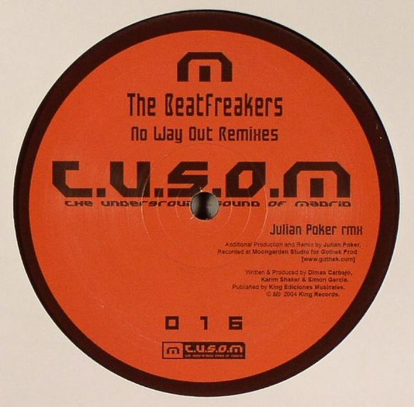 The Beatfreakers - No Way Out (Remixes) | T.U.S.O.M. Recordings (USM016)