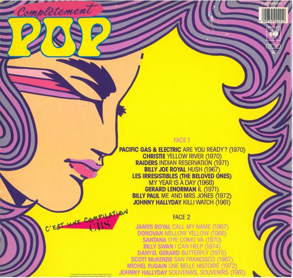 Various - Complètement Pop | CBS (450442 1) - 2 Various - Complètement Pop | CBS (450442 1) - 2