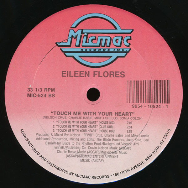 Eileen Flores - Touch Me With Your Heart | Micmac Records, Inc. (MIC-524) - 2
