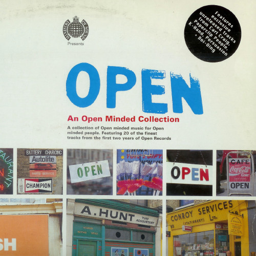 Various - Ministry Of Sound Presents Open (An Open Minded Collection) | Open (OPENLP1)