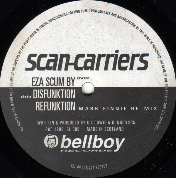 Scan Carriers - Eza Scum By | Bellboy Records (BL 006) - main