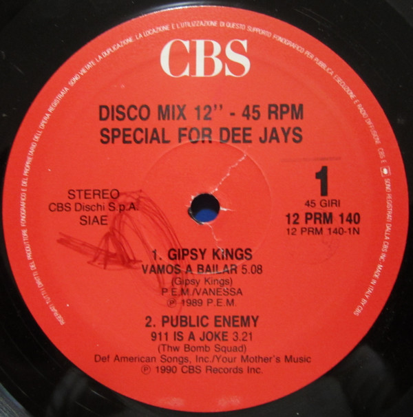 Various - Special For Dee Jays | CBS (12 PRM 140) - main