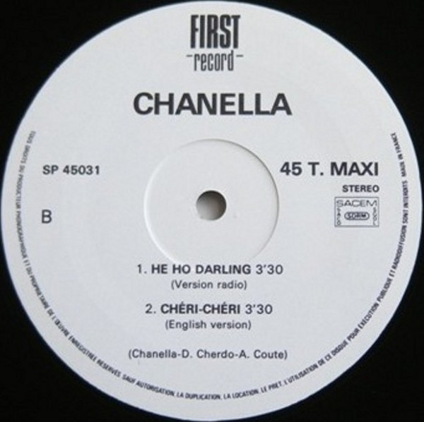 Chanella - He Ho Darling | First -Record- (SP 45031) - 4 Chanella - He Ho Darling | First -Record- (SP 45031) - 4
