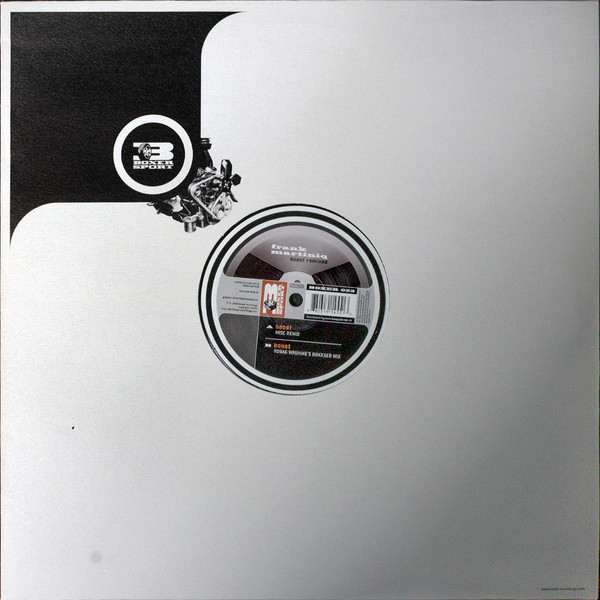 Frank Martiniq - Boost (Remixed) | Boxer Recordings (BOXER 023) - 3 Frank Martiniq - Boost (Remixed) | Boxer Recordings (BOXER 023) - 3