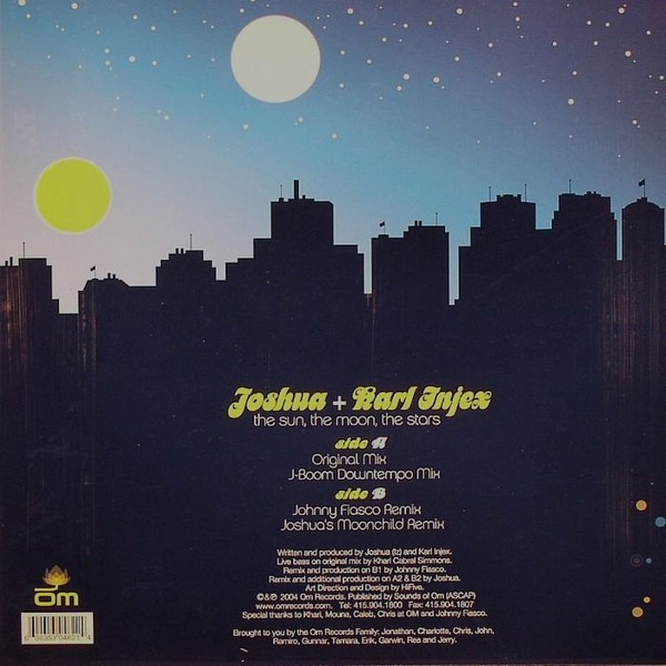 Joshua + Karl Injex - The Sun, The Moon, The Stars | OM Records (OM 162 SV) - 4 Joshua + Karl Injex - The Sun, The Moon, The Stars | OM Records (OM 162 SV) - 4