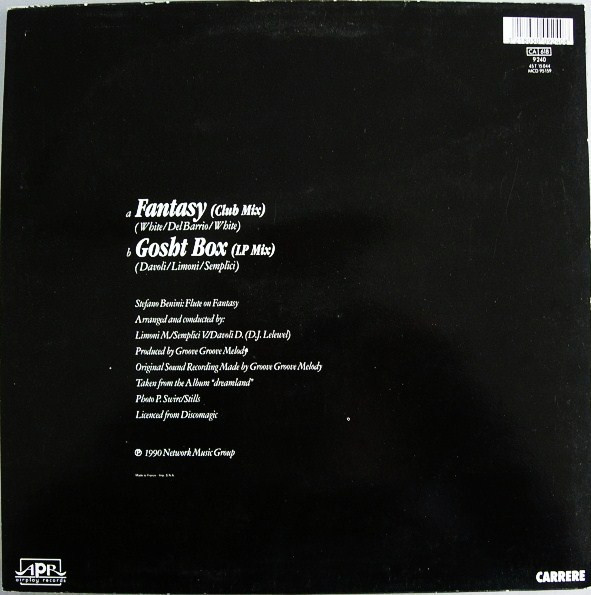 Black Box - Fantasy | Airplay Records (9240) - 2 Black Box - Fantasy | Airplay Records (9240) - 2