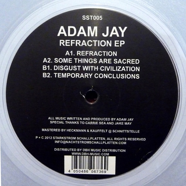 Adam Jay - Refraction EP | Starkstrom Schallplatten (SST005) - main