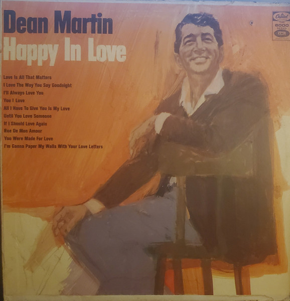 Dean Martin - Happy In Love | Capitol Records (T 6206) - main Dean Martin - Happy In Love | Capitol Records (T 6206) - main