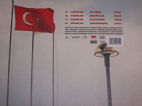 Malatya 44 - Wonderland | Planet Love Records (PLO 002) - 6