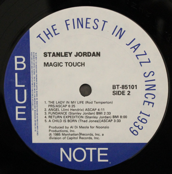 Stanley Jordan - Magic Touch | Blue Note (BT 85101) - 4