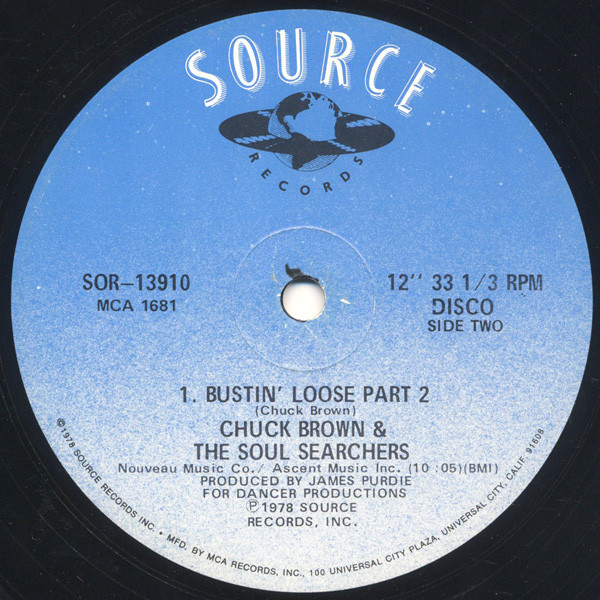 Chuck Brown & The Soul Searchers - Bustin' Loose | Source Records (SOR-13910) - 2 Chuck Brown & The Soul Searchers - Bustin' Loose | Source Records (SOR-13910) - 2