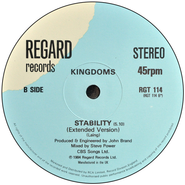 Kingdoms - Heartland | Regard Records (RGT114) - 4