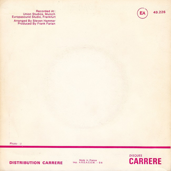 Boney M. - Daddy Cool | Disques Carrere (49.226) - 2
