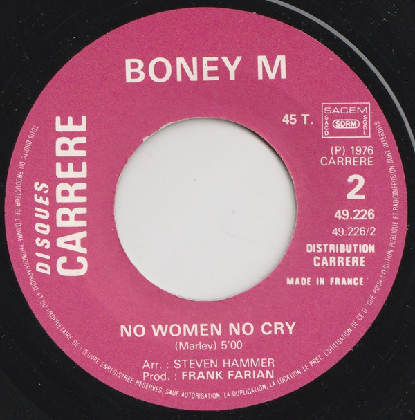 Boney M. - Daddy Cool | Disques Carrere (49.226) - 4