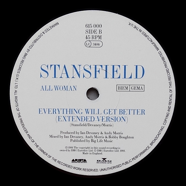 Lisa Stansfield - All Woman | Arista (615 000) - 3 Lisa Stansfield - All Woman | Arista (615 000) - 3