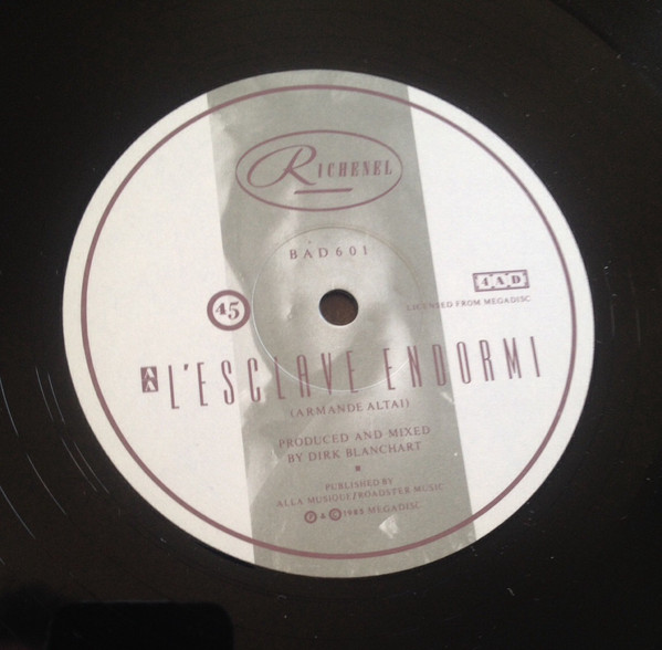 Richenel - L'Esclave Endormi | 4AD (BAD 601) - 3 Richenel - L'Esclave Endormi | 4AD (BAD 601) - 3