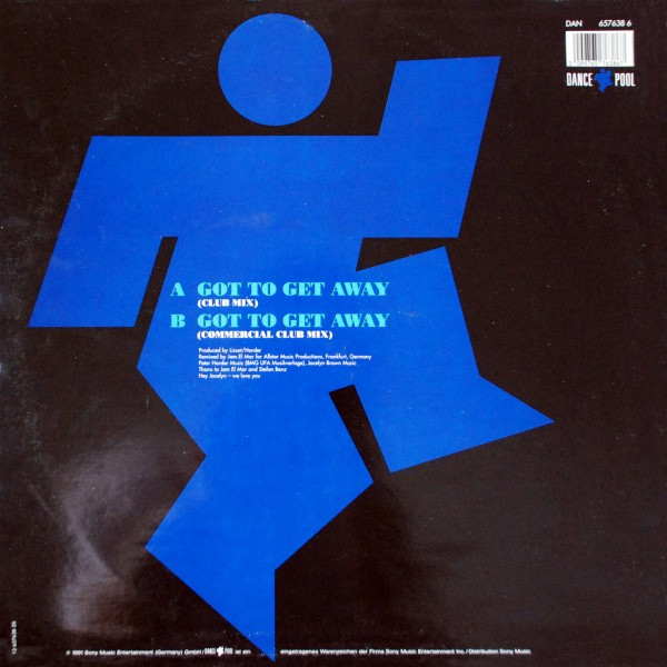 Off-Shore  &  Jocelyn Brown - Got To Get Away | Dance Pool (DAN 657638 6) - 2