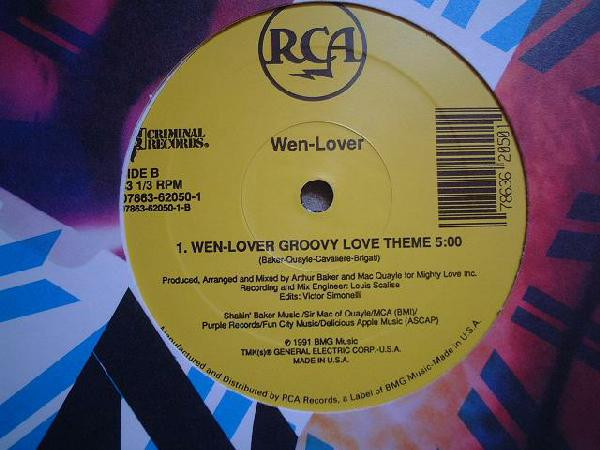 Wen-Lover - So Groovy Now | RCA (07863 62050-1) - 2 Wen-Lover - So Groovy Now | RCA (07863 62050-1) - 2