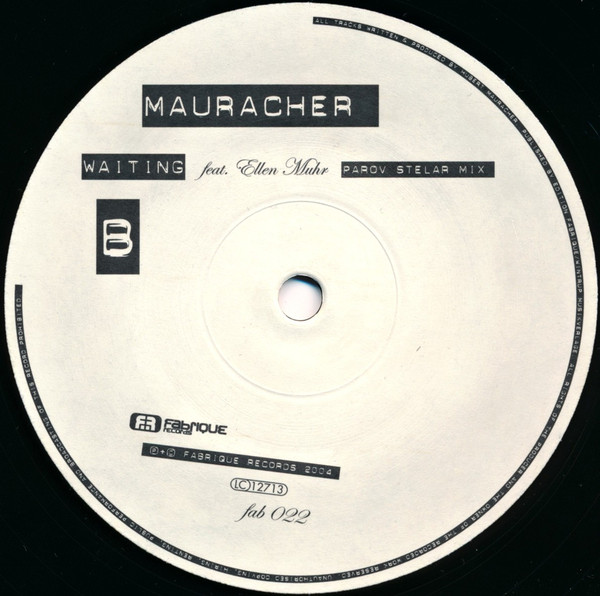 Mauracher - Waiting | Fabrique Records (Fab022) - 4