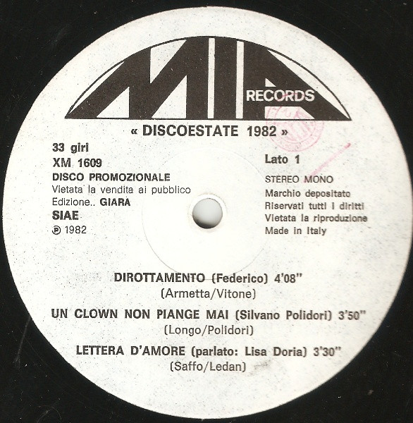 Various - Discoestate 1982 | Mia Records (XM 1609) - main Various - Discoestate 1982 | Mia Records (XM 1609) - main