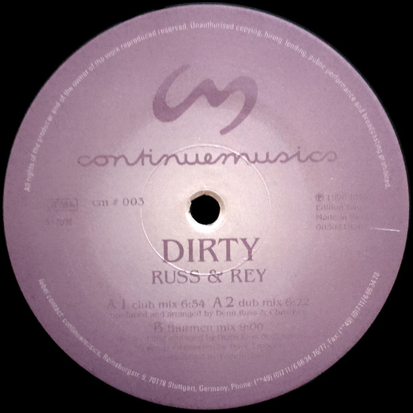Denn Russ & Chris Rey - Dirty | Continuemusics (cm # 003) - main