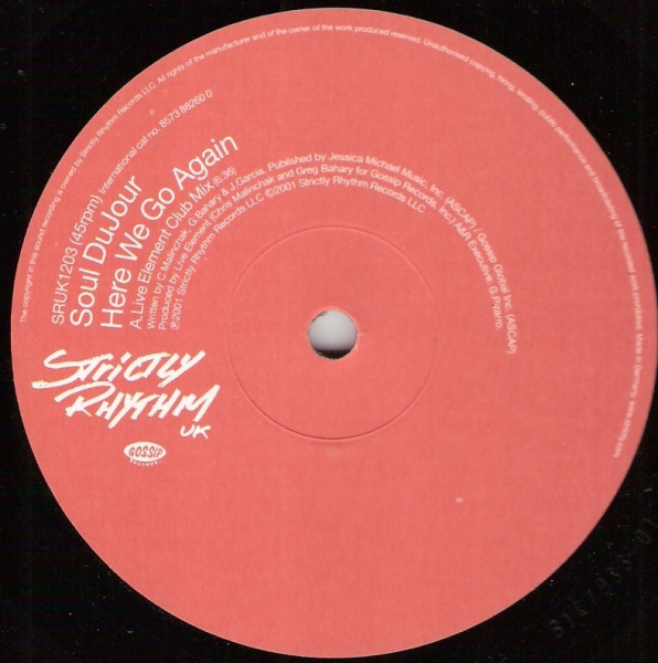 Soul DuJour - Here We Go Again | Strictly Rhythm UK (SRUK 1203) - 2 Soul DuJour - Here We Go Again | Strictly Rhythm UK (SRUK 1203) - 2