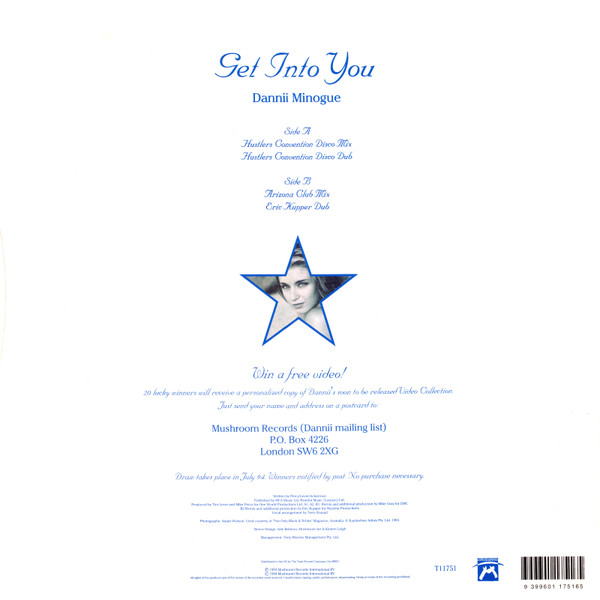 Dannii - Get Into You (The Single) | Mushroom (T11751) - 2