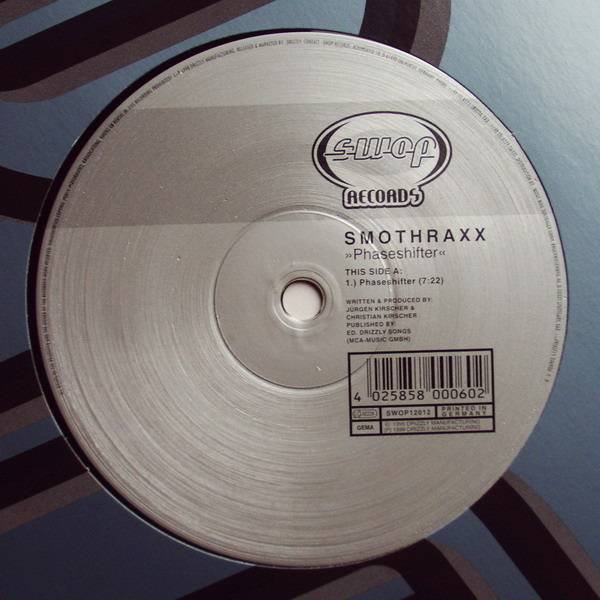 Smothtraxx - Phaseshifter | Swop Records (SWOP12012)