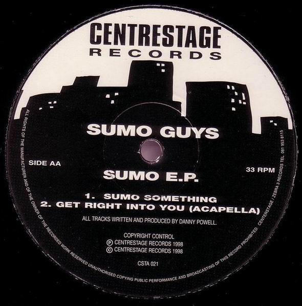 Sumo Guys - Sumo E.P. | Centrestage Records (CSTA 021) - 2 Sumo Guys - Sumo E.P. | Centrestage Records (CSTA 021) - 2