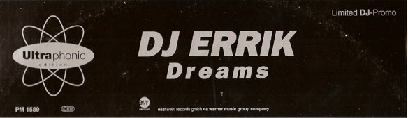 DJ Errik - Dreams | Ultraphonic (PM 1589) - 2