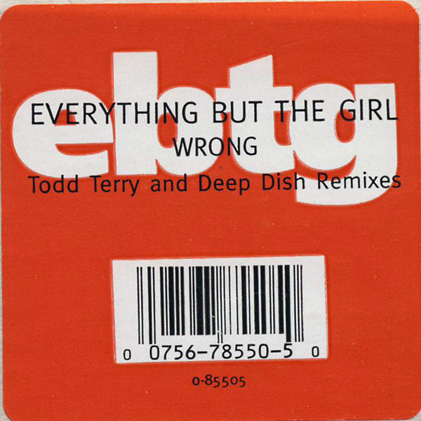 Everything But The Girl - Wrong | Atlantic (0-85505) - 4 Everything But The Girl - Wrong | Atlantic (0-85505) - 4