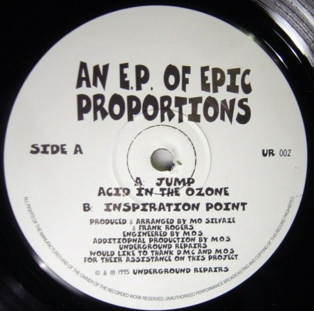 Underground Repairs - An E.P. Of Epic Proportions | Underground Repairs (UR 002) - 3 Underground Repairs - An E.P. Of Epic Proportions | Underground Repairs (UR 002) - 3