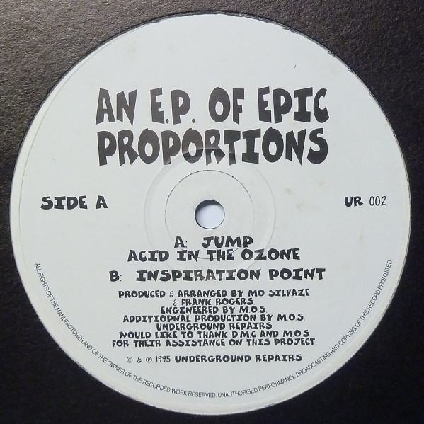 Underground Repairs - An E.P. Of Epic Proportions | Underground Repairs (UR 002) - main Underground Repairs - An E.P. Of Epic Proportions | Underground Repairs (UR 002) - main