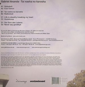 Gabriel Ananda - Tai Nasha No Karosha | Karmarouge (KR 10) - 2 Gabriel Ananda - Tai Nasha No Karosha | Karmarouge (KR 10) - 2