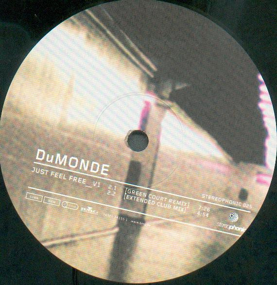 DuMonde - Just Feel Free_V1 | Stereophonic (STEREOPHONIC 025) - 4 DuMonde - Just Feel Free_V1 | Stereophonic (STEREOPHONIC 025) - 4