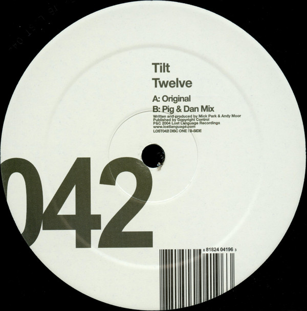 Tilt - Twelve | Lost Language (LOST042) - 3