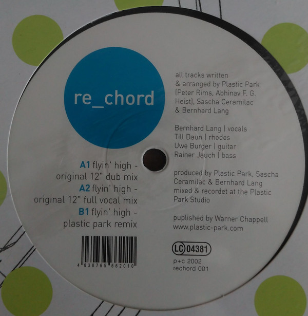 Boogie Bag - Flyin' High | Re-Chord Records (Re-Chord 001) - main Boogie Bag - Flyin' High | Re-Chord Records (Re-Chord 001) - main