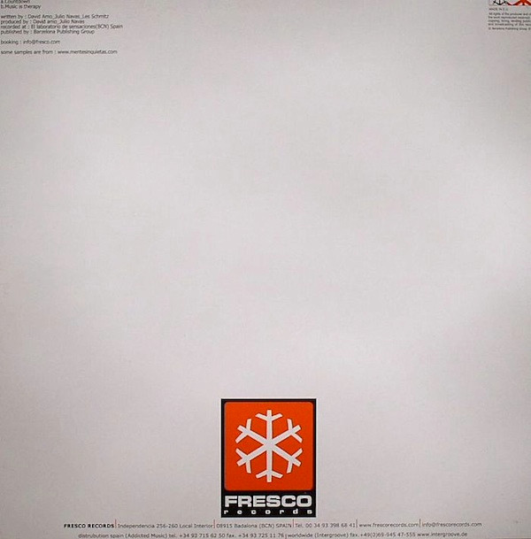 Les Schmitz - Countdown / Music Is Therapy | Fresco Records (FRE001) - 2 Les Schmitz - Countdown / Music Is Therapy | Fresco Records (FRE001) - 2