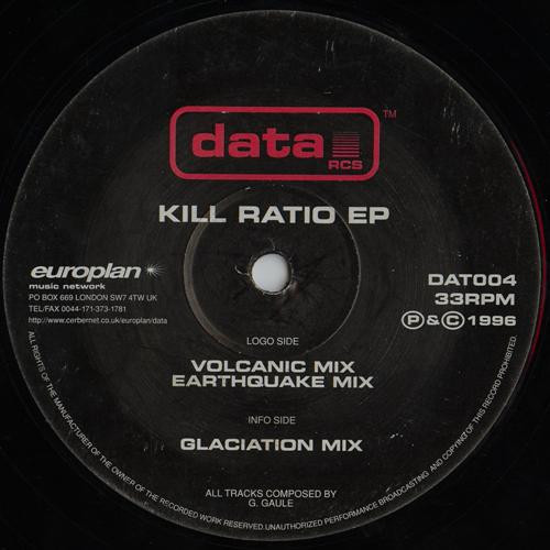 Gaule - Kill Ratio EP | Data Records (DAT004) - main Gaule - Kill Ratio EP | Data Records (DAT004) - main