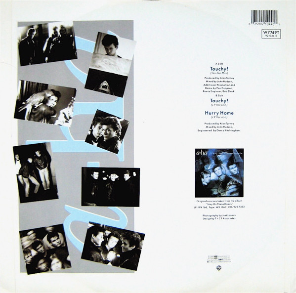 a-ha - Touchy! (Go-Go Mix) | Warner Bros. Records (W7749T) - 2 a-ha - Touchy! (Go-Go Mix) | Warner Bros. Records (W7749T) - 2