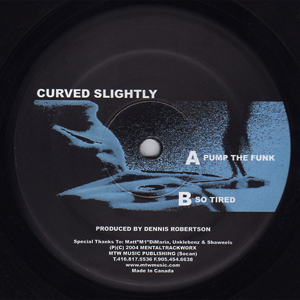 Curved Slightly - Pump The Funk / So Tired | Mentaltrackworx (MTW100) - main