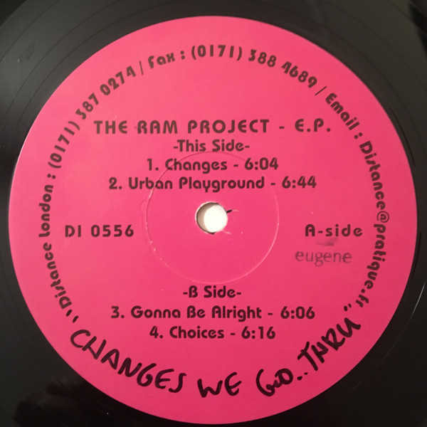 The Ram Project - The Ram Project E.P. | Distance (DI 0556) - 2 The Ram Project - The Ram Project E.P. | Distance (DI 0556) - 2